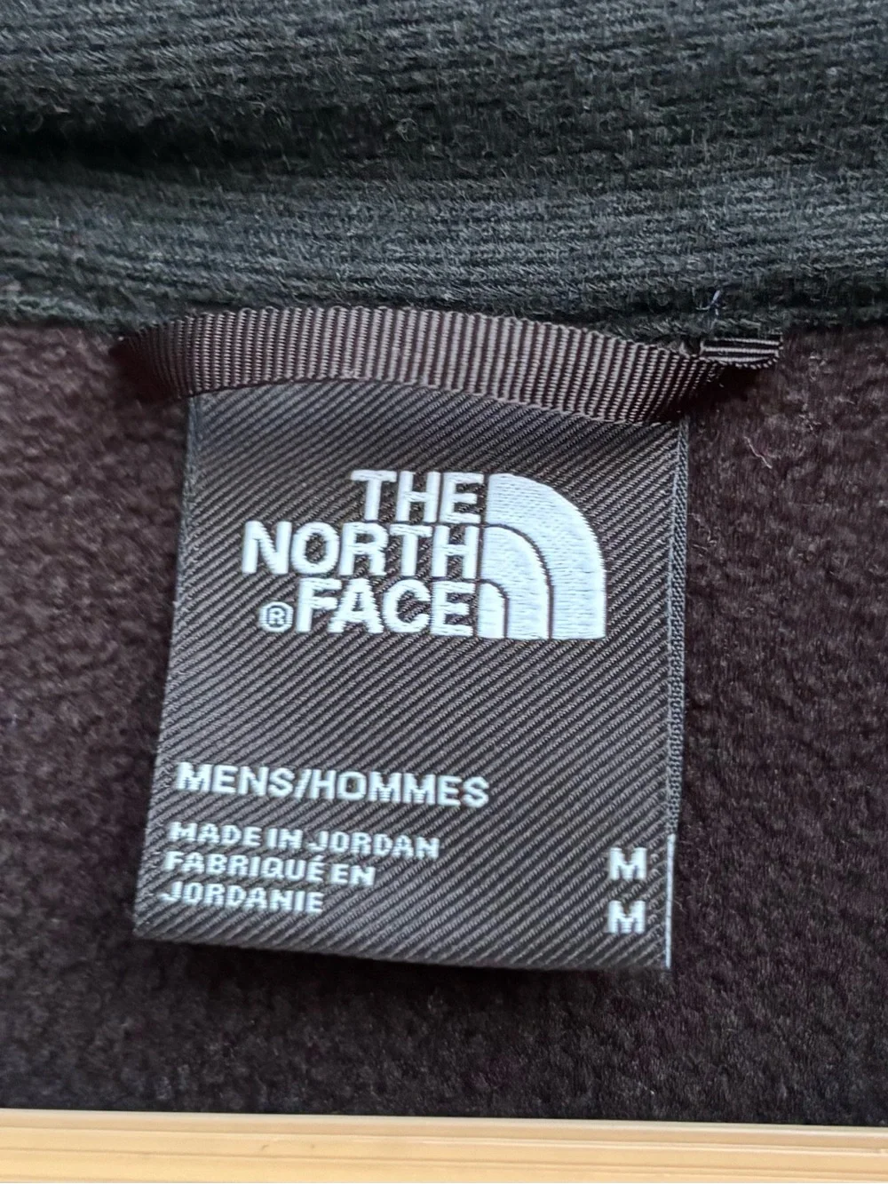 The North Face Canyonlands 1/2 zip pullover “Breck” black size medium